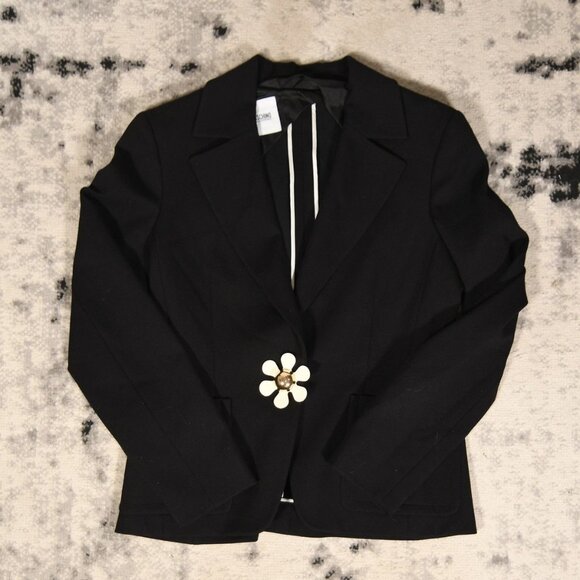 Moschino Flower Button Blazer - Picture 3 of 11